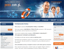 Tablet Screenshot of penis.com.pl